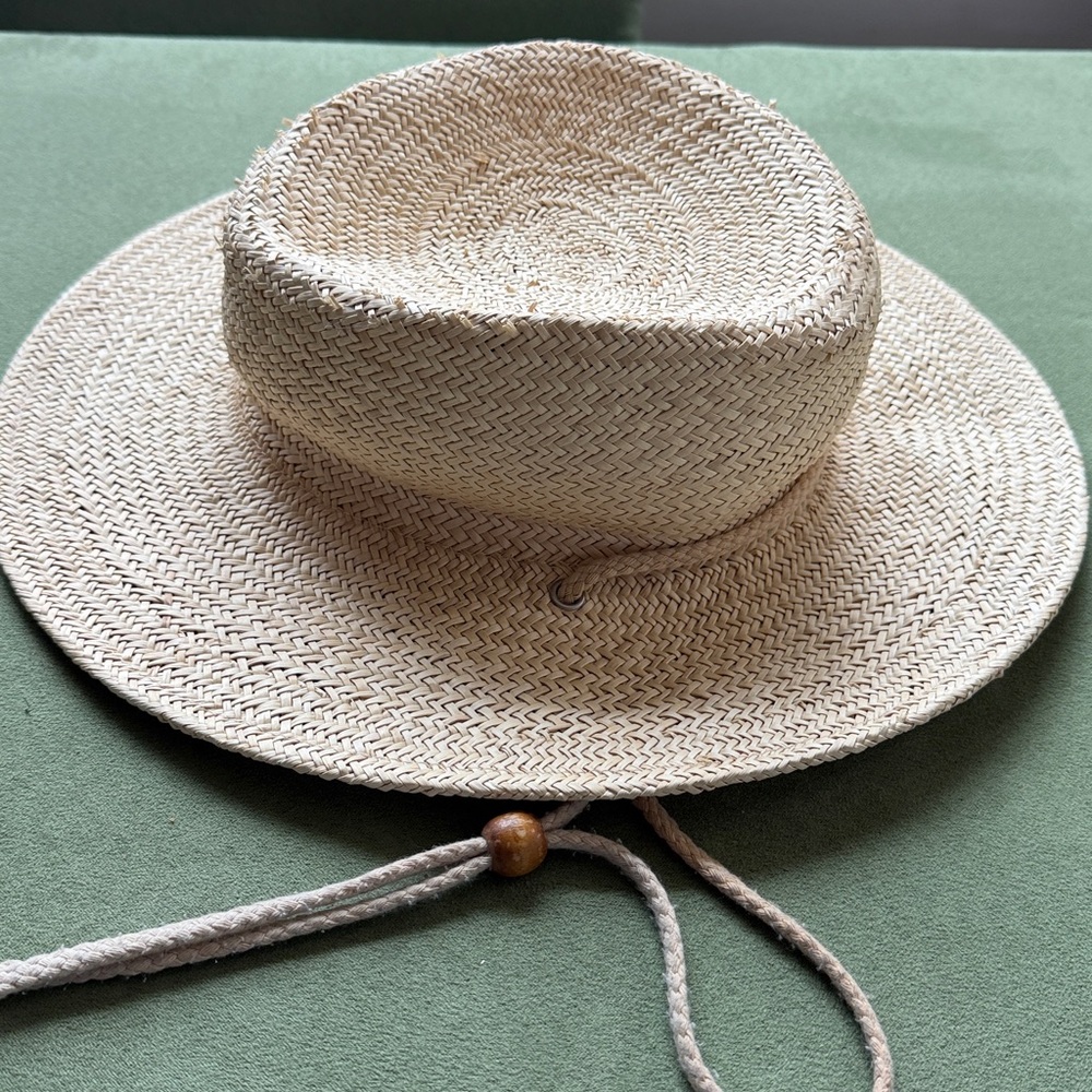 Lack Of Color Natural Straw Hat